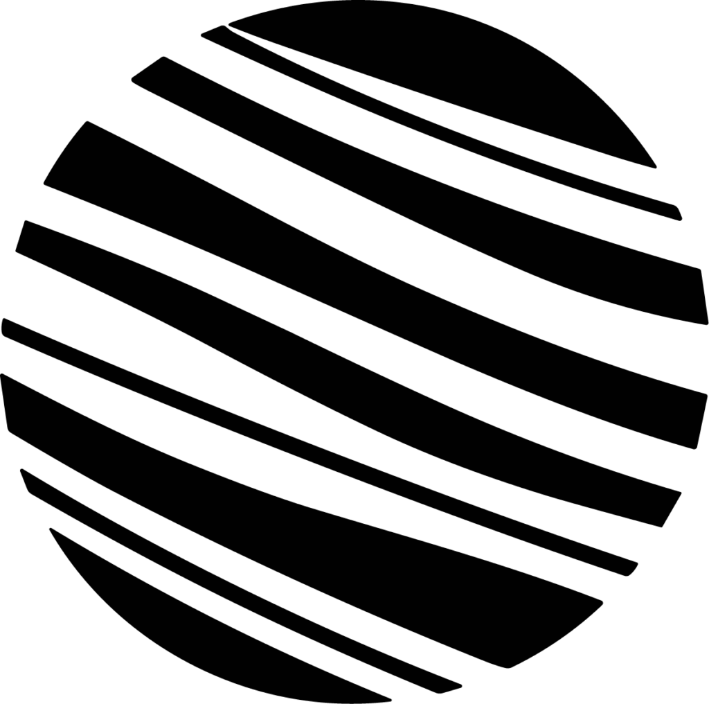 Striped Sphere SVG Dynamic Motion Vector