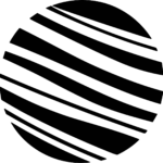 Striped Sphere SVG Dynamic Motion Vector