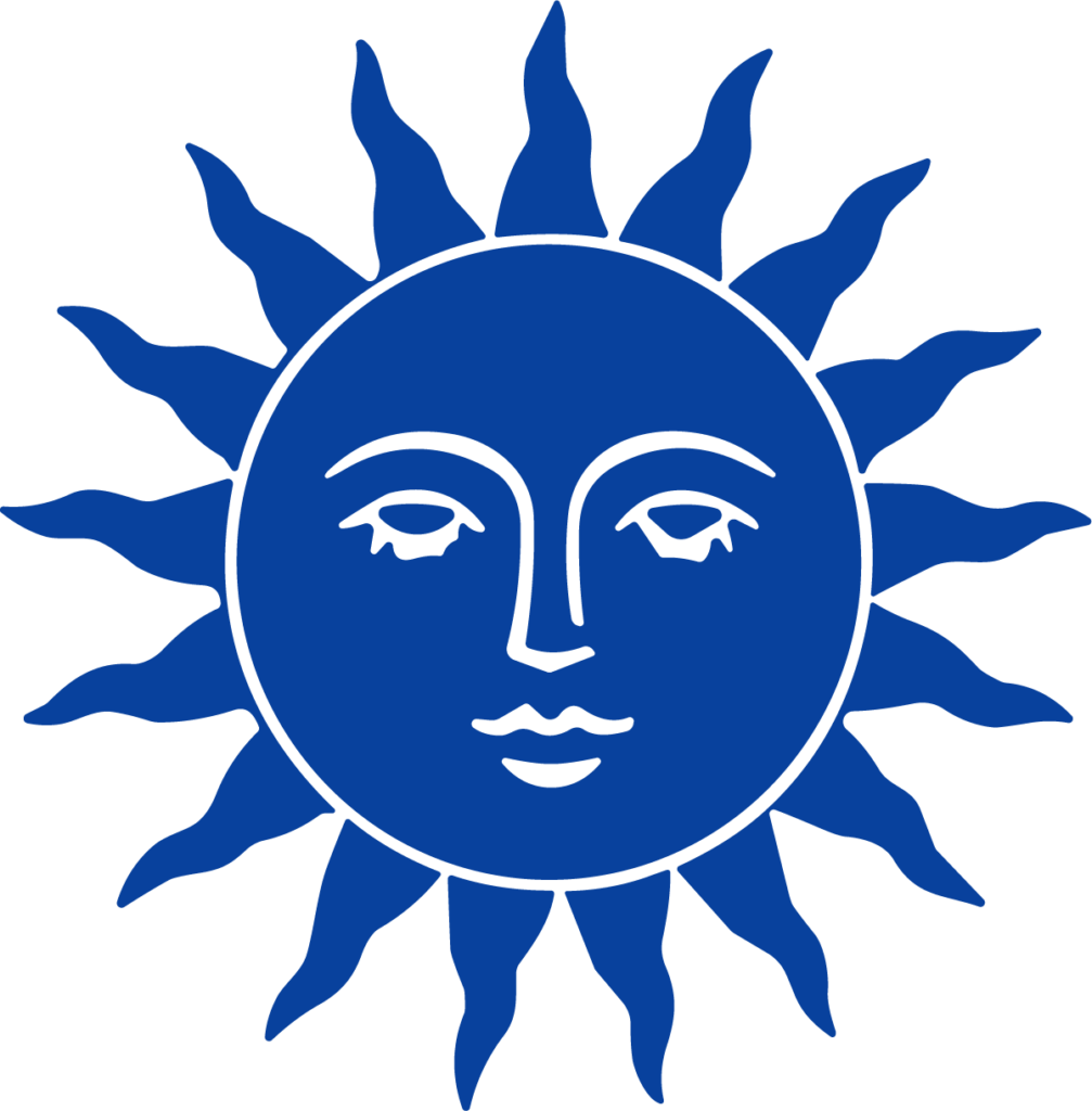 Sun Face SVG Celestial Whimsy Vector