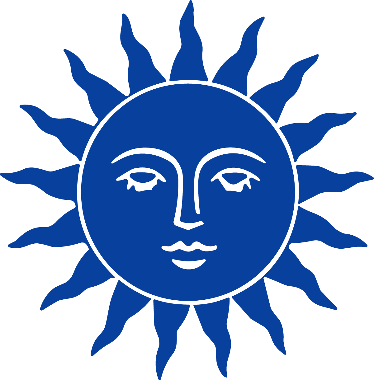 Sun Face SVG Celestial Whimsy Vector - Image 1