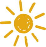 Sun SVG Hand-Drawn Sunshine Vector
