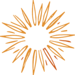 Sunburst Rays SVG Sketchy Burst Vector