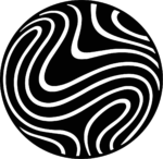 Swirl Circle SVG Flowing Tribal Vector