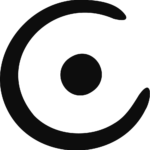 Swirl Dot Icon SVG Modern Orbit Vector
