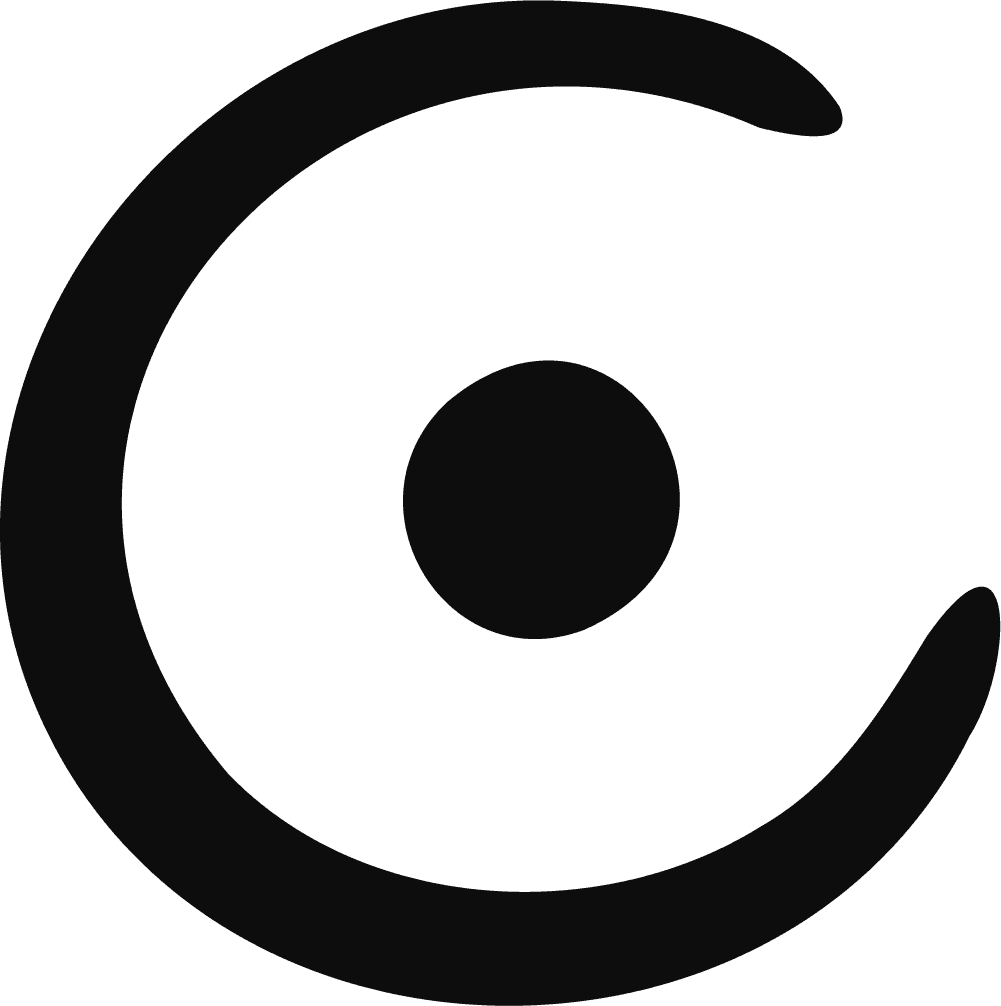 Swirl Dot Icon SVG Modern Orbit Vector