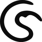 Swirl Logo SVG Bold Curves Vector