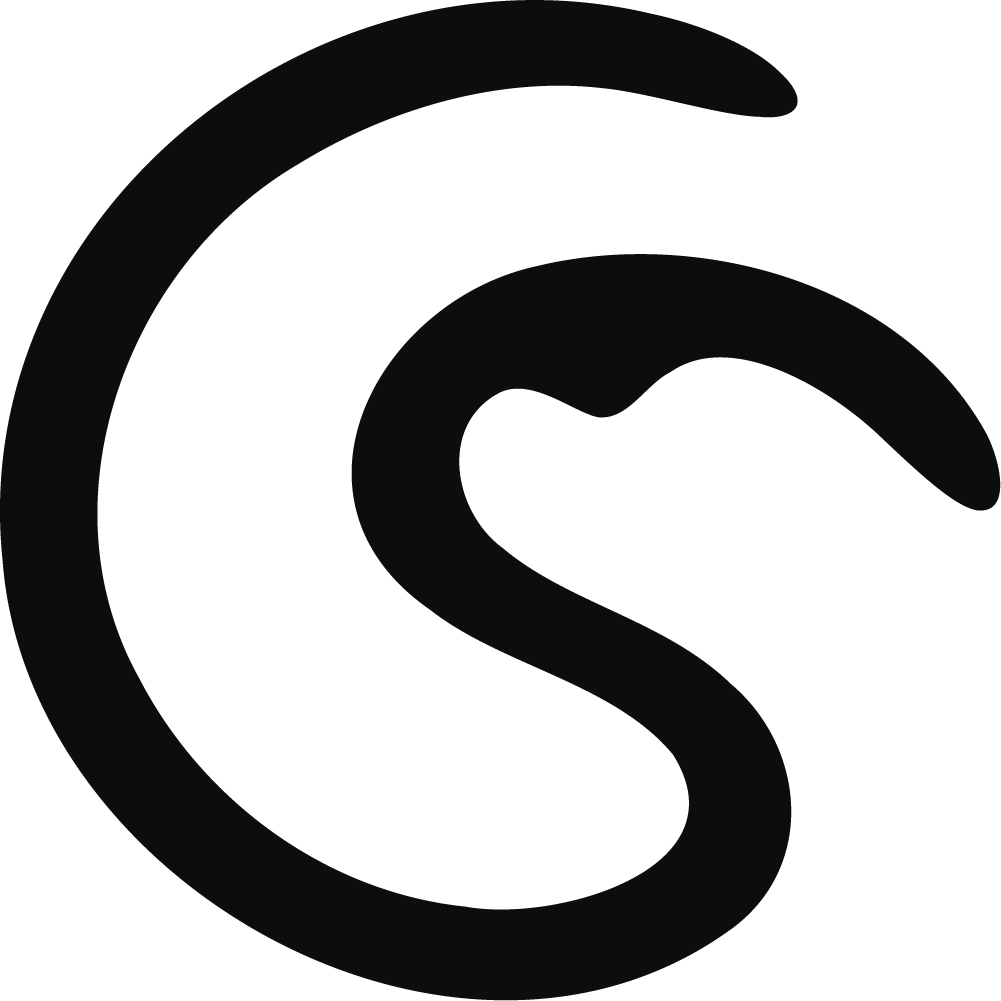 Swirl Logo SVG Bold Curves Vector