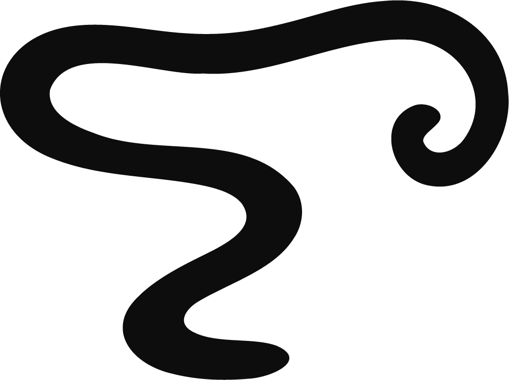 Swirling Ribbon SVG Flowing Curve Vector