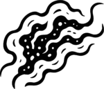 Swirling Smoke Cloud SVG Bold Cosmic Swirl Vector