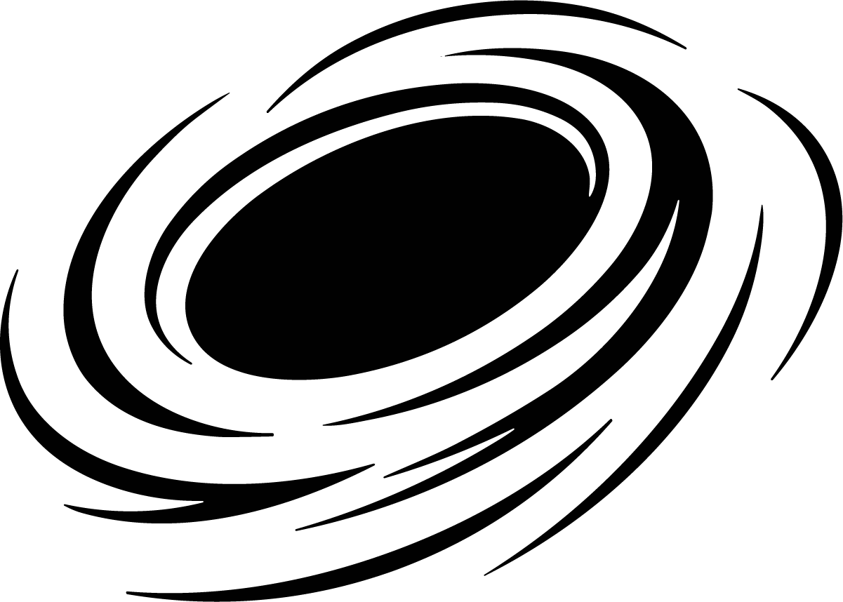 Swirling Vortex SVG Bold Spiral Vector - Image 1