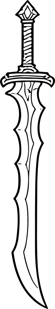 Sword SVG Bold Blade Vector
