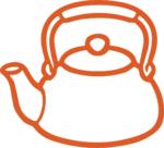 Teapot SVG Bold Outline Vector