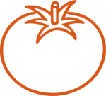 Tomato SVG Simple Outline Vector