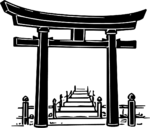 Torii Gate SVG Traditional Japanese Vector