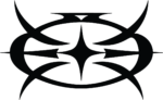 Tribal Star Emblem SVG Sharp Symmetry Vector