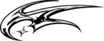 Tribal Swoosh SVG Sharp Motion Vector