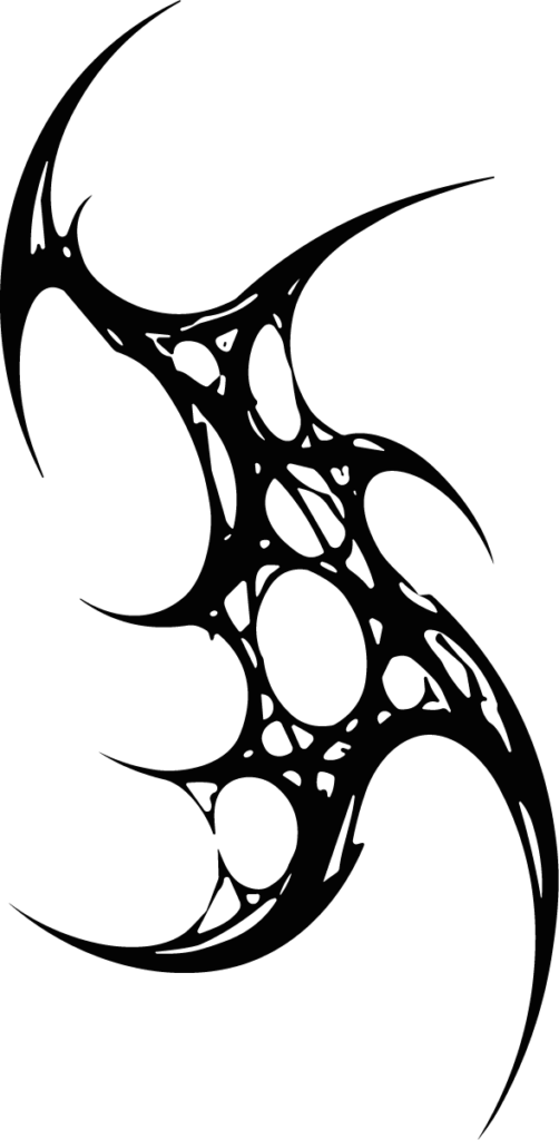 Tribal Symbol SVG Sharp Tattoo Vector