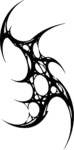 Tribal Symbol SVG Sharp Tattoo Vector