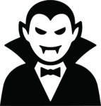 Vampire Face SVG Classic Spooky Vector