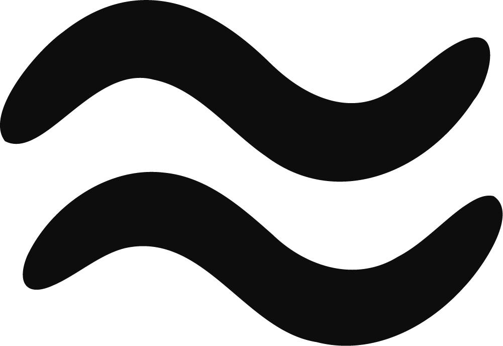 Wavy Lines SVG Bold Flow Vector