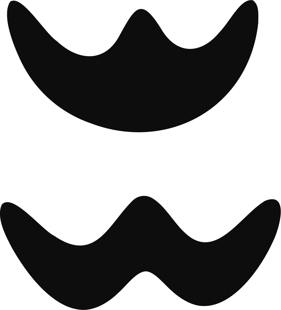 Wavy Mouth Shapes SVG Playful Curves Vector