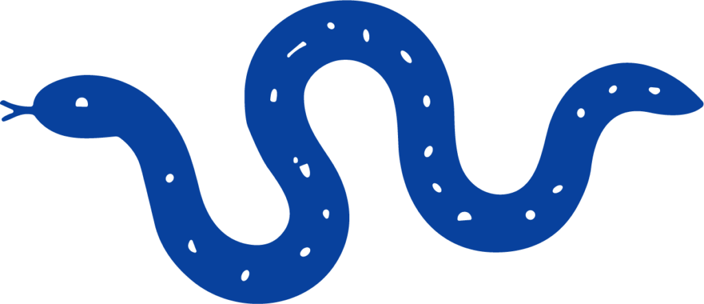 Wavy Snake SVG Bold Serpentine Vector