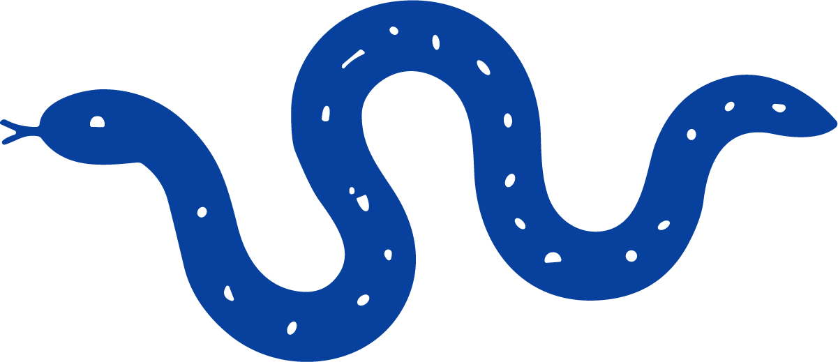 Wavy Snake SVG Bold Serpentine Vector - Image 1
