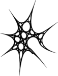 Web Burst SVG Jagged Organic Vector