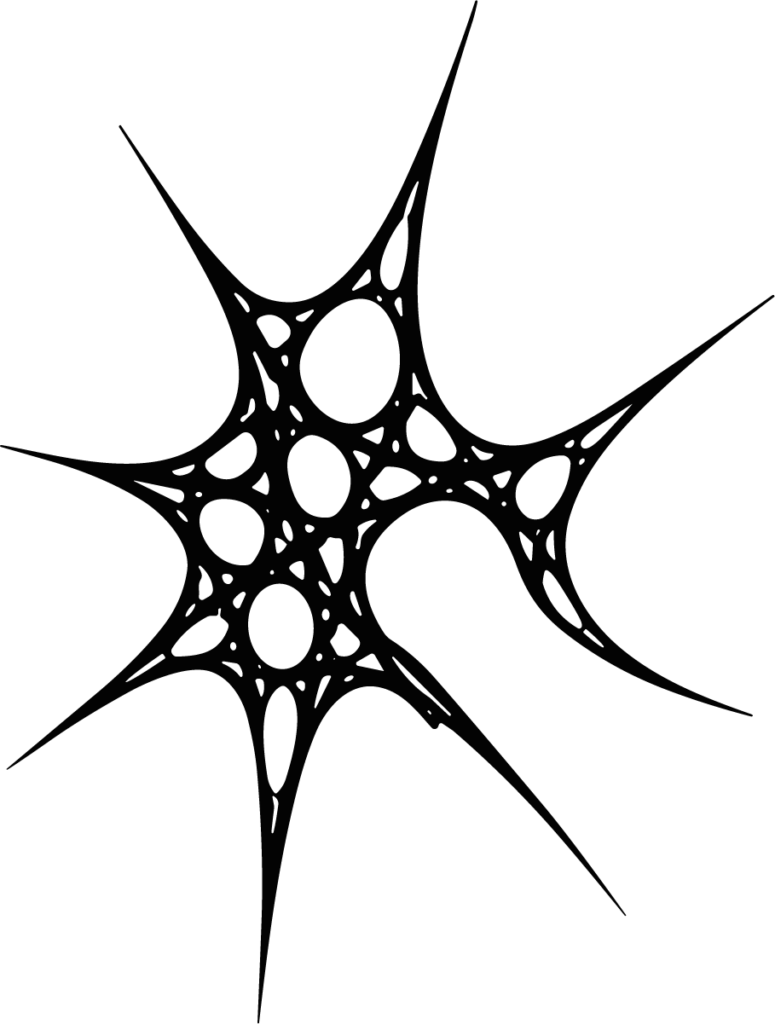 Web Burst SVG Jagged Organic Vector