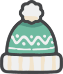 Winter Beanie Hat SVG Cozy Knit Vector