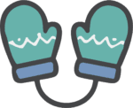 Winter Mittens SVG Cozy Knit Vector