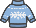 Winter Sweater SVG Cozy Knit Vector