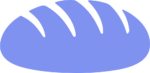 Bread Loaf SVG Simple Bakery Vector