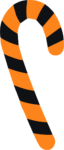 Candy Cane SVG Bold Stripes Vector
