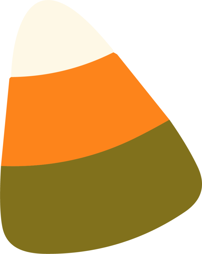 Candy Corn SVG Festive Flat Vector