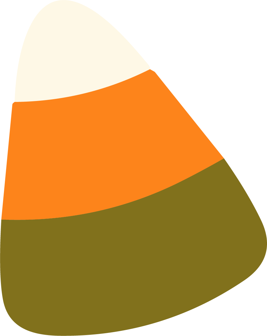 Candy Corn SVG Festive Flat Vector - Image 1