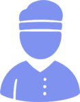 Chef Avatar SVG Faceless Minimal Vector