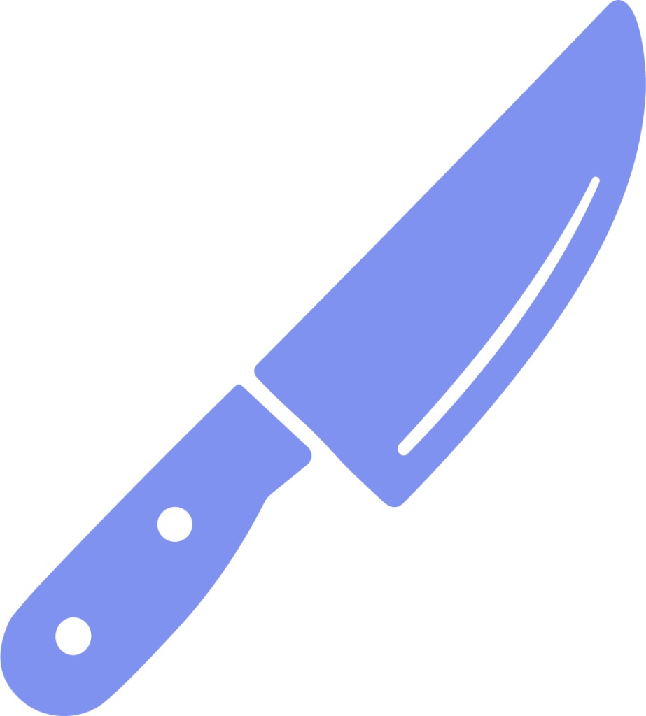 Chef Knife SVG Sleek Kitchen Vector