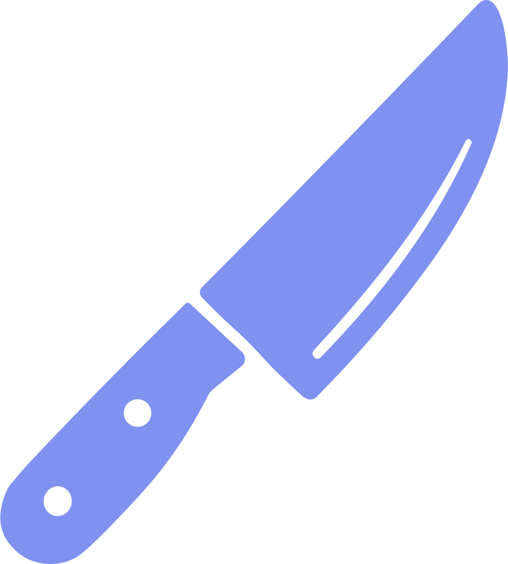Chef Knife SVG Sleek Kitchen Vector - Image 1