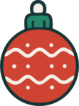 Christmas Ornament SVG Festive Bauble Vector