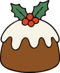 Christmas Pudding SVG Festive Dessert Vector