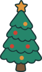 Christmas Tree SVG Cheerful Holiday Vector
