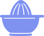 Citrus Juicer SVG Simple Kitchenware Vector
