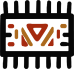 Computer Chip SVG Tribal Pattern Vector