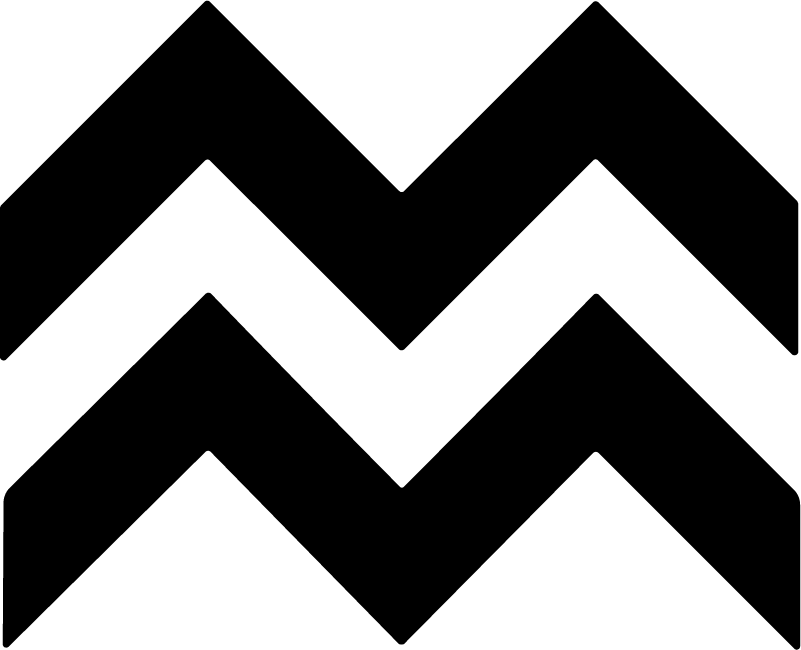 Double Chevron SVG Bold Zigzag Vector