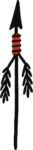 Feathered Arrow SVG Bold Tribal Vector