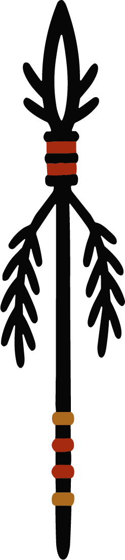 Feathered Arrow SVG Tribal Adornment Vector - Image 1