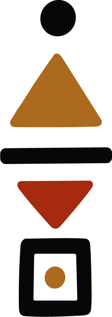 Geometric Totem Shapes SVG Stacked Symbols Vector - Image 1