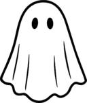 Ghost Character SVG Playful Spooky Vector
