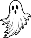 Ghost Character SVG Playful Spooky Vector